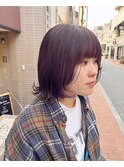 切りっぱなしボブ