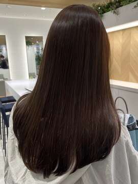 ロンドエニカ 大宮(Lond enika) 大人ガーリーチョコレートブラウン