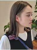 切りっぱなし×フェイスフレーミング
