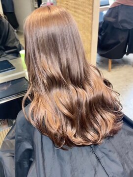 サンクプロジェクト(cinq PROJECT) ダブルカラーインナーカラーミルクティーベージュローライト韓国