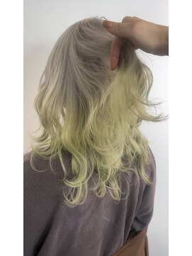 テテ(TETE) グレー×グリーン