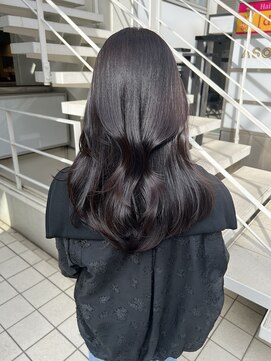 アソビセカンド 原宿(ASOBI 2nd) 前髪/マチルダボブ/ピンクベージュ/インナーグレージュ/ブルー