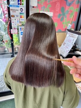 美容室 ケン(KEN) 【60代】髪質改善トリートメントで艶髪白髪染め