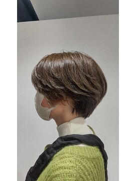 カノエ 亀岡篠店(canoe) 柔らかいショートボブ