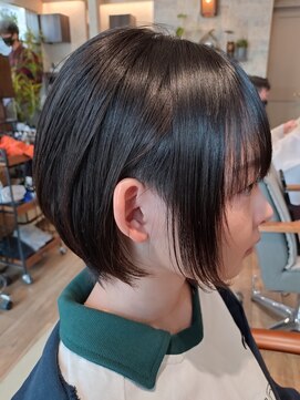 ヘアーリゾートカタカタ Hair Resort kata‐kata マニッシュボブ