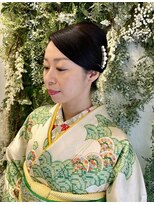 ハットウ(HATTO)&nbsp;訪問着で和髪