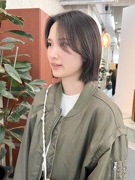 ノエ(noe) 外ハネボブ×透明感カラーMK-23