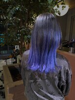 ジルバイジゼル(JILL by GiseL)&nbsp;Y/ブルー×ブラック