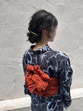 ガーランドギンザ(Garland Ginza) 浴衣着付け　着付　ヘアアレンジ　浴衣ヘア