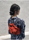 浴衣着付け 着付 ヘアアレンジ 浴衣ヘア