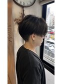 フェミニンメンズショート