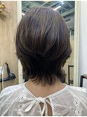 ふんわりショートレイヤー