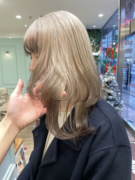モリオフロムロンドン 大宮店(morio from London) 【エンドカラーで盛れるミルクティー】