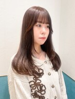 ロンド レグリーズ 立川(Lond leglise)&nbsp;メルティカラーフェミニンロング似合わせカット韓国ブリーチなし