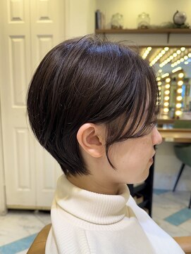 ロンド パルティール 大宮(Lond partir) ウェーブミディアム似合わせカットメルティカラーショート/大宮