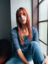 ブール 千歳烏山(bool)&nbsp;顔まわりレイヤー×オレンジブラウン