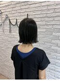 切りっぱなしボブ♪