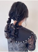 【Louvre】ツイン編みおろし/ヘアセット/ヘアアレンジ