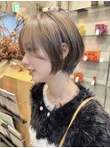仙台髪質改善縮毛矯正韓国レイヤーカット前髪顔周りくびれヘア