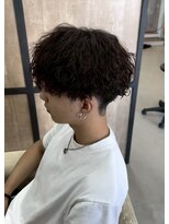 メンズギフト(men's GIFT)&nbsp;ツイストスパイラルマッシュツーブロック刈り上げ