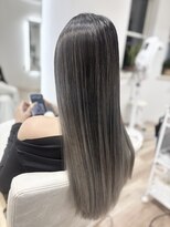 アスフィーダ(A'sfida) グレージュエアタッチバレイヤージュ