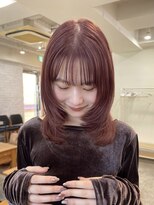 ガーデン 渋谷(GARDEN)&nbsp;レイヤー　顔周りカット　似合わせ　小顔　前髪