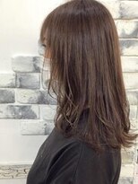 アルファ(alpha) 大人ガーリー/ダークアッシュ/似合わせカット/ミディアムレイヤ