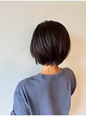 ダークアッシュ/ミディアムレイヤーカット/成田公津の杜駅