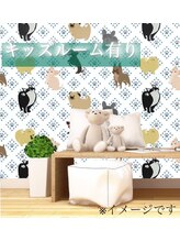 お子さま連れでも問題無し！キッズルーム付きサロンです。