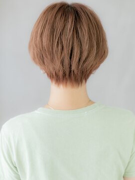 モッズヘア 越谷(mod's hair) ハイトーンカラー大人ガーリー小顔丸みショートX越谷20代30代