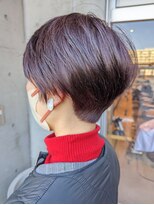 オーガニックエコ 川越(organic+eco) 20代30代かわいいブラウンショートボブ