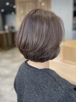 リファインド(REFINED)&nbsp;丸みボブ/透明感ブラウン　　村田