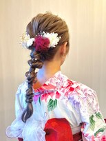 綾橘&nbsp;浴衣着付＆ヘアセット　［所沢］