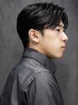 アウル 心斎橋(owl)&nbsp;センターパート×ニュアンスパーマ×曲がる縮毛矯正×men's