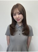 韓国レイヤー/透明感カラー/トリートメント