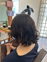 ハロヘアー(halo hair)&nbsp;お手入れを楽に♪パーマスタイル