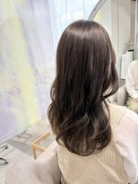 インスヘアー 梅田(INCE HAIR)&nbsp;透明感オリーブカラー×ロング