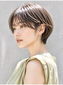 大人ショート/ショートボブ/ハンサムショート/くびれショート