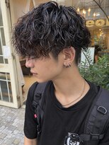 キャンバス バイ ネオリーブ 横浜西口(Canvas by neo.)&nbsp;横浜★マッシュのツイストスパイラルパーマ