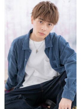 ヘアアンドビューティー ミック(Hair & Beauty miq) カラーがポイント！モテ髪フェザーマッシュ