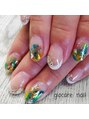 ジョカーレ(giocare)&nbsp;持ち込みOK!　上品なフレンチネイルに遊びを入れて