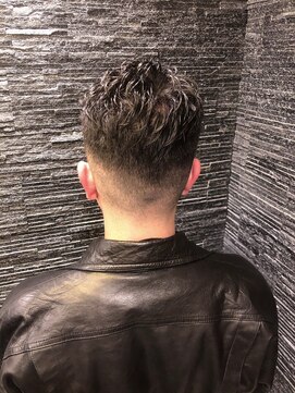 プレミアムバーバー 原宿店(PREMIUM BARBER produce by HIRO GINZA) フェード×ニュアンスパーマ