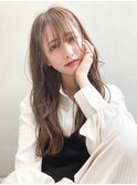 【kate 】大宮 ラテグレージュうざバングゆるふわミディ