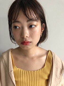 フィルムス 柏(FILMS) 暗めカラー/ショートボブ/マロンベージュ/くすみベージュ/柏