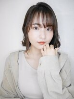 シュシュ(shushu)&nbsp;前髪がかわいいショートボブ　【有海一生】 髪質改善　カット