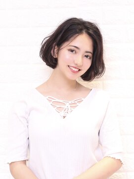 ヘアージェニック(hair genic) ふんわりボブ