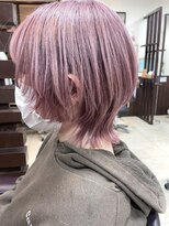 シファ(sifa)&nbsp;くすみピンク×ウルフカット