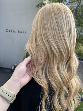 カルムヘア(Calm hair) ハイトーンカラー