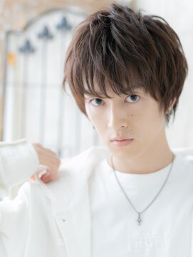 グルーミングサロン バーバー キャッスル 北浦和西口(Grooming salon Barber Castle) ラフさと重さを演出したくせ毛風ニュアンスショートO北浦和