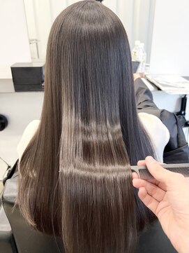 ココ 本八幡(KOKO) #ダークアッシュ#似合わせカット#ミディアムレイヤーカット#美髪